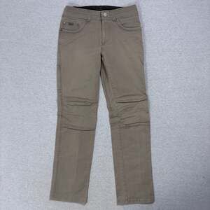 Kühl Rebel Pants Size 31x34 Tan Vintage Patina Dye Articulated Knees